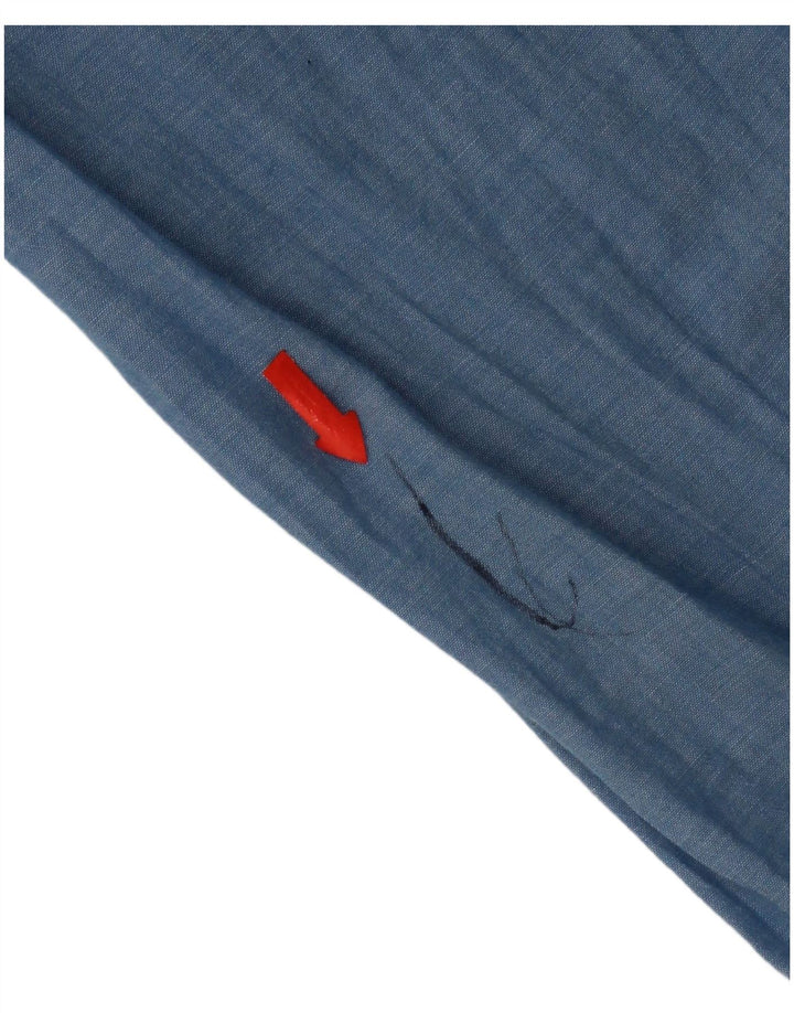 Camisa Lee Hombre XL Algodón Azul