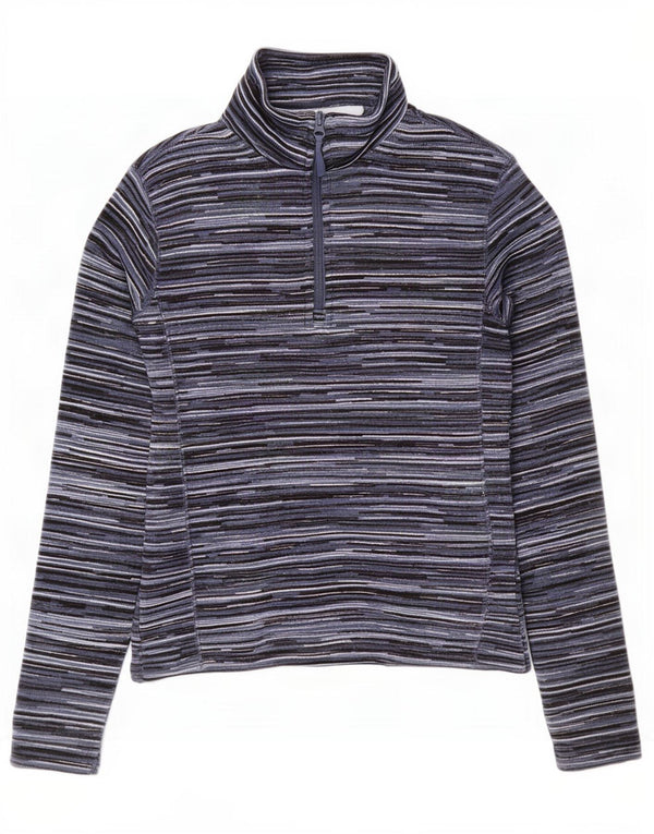 Jersey tipo jersey con cremallera y cuello para mujer de Mountain Warehouse UK 40 Small Azul marino