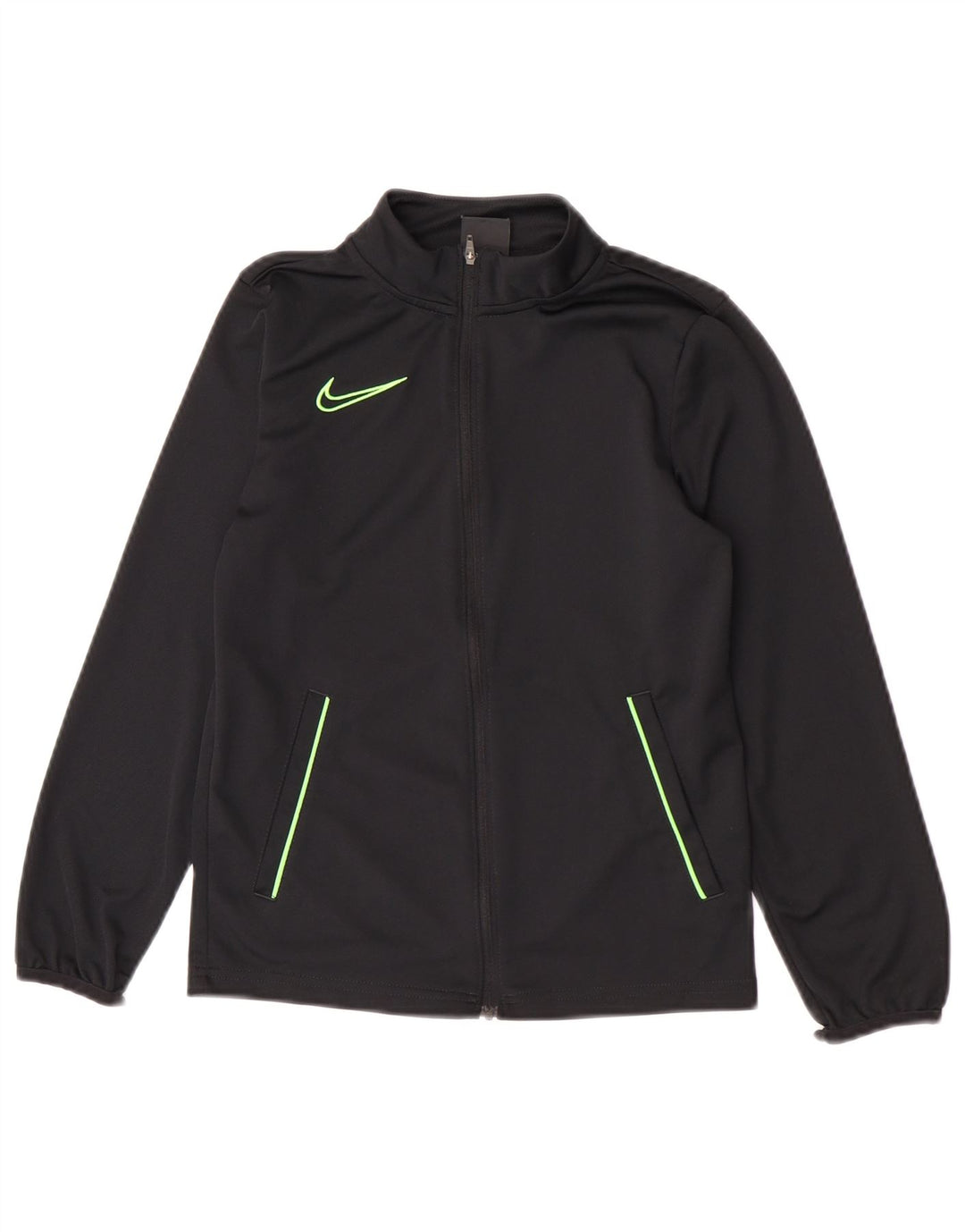 Nike Chaqueta de chándal para niños 10-11 años Mediana Negro Poliéster