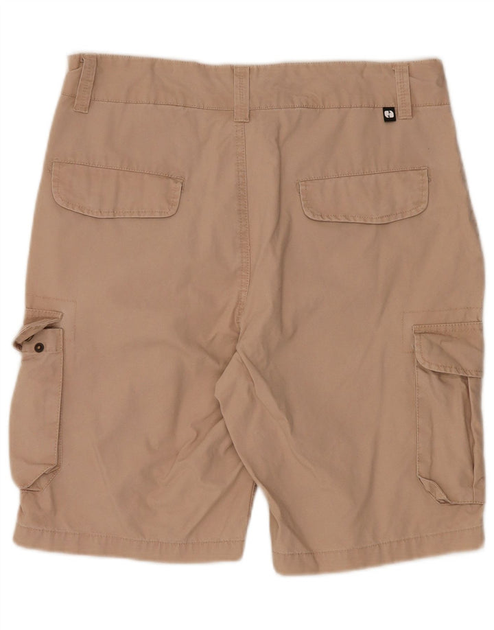 SNEAKER FREAK Pantalones cortos cargo para hombre mediano W32 Algodón beige