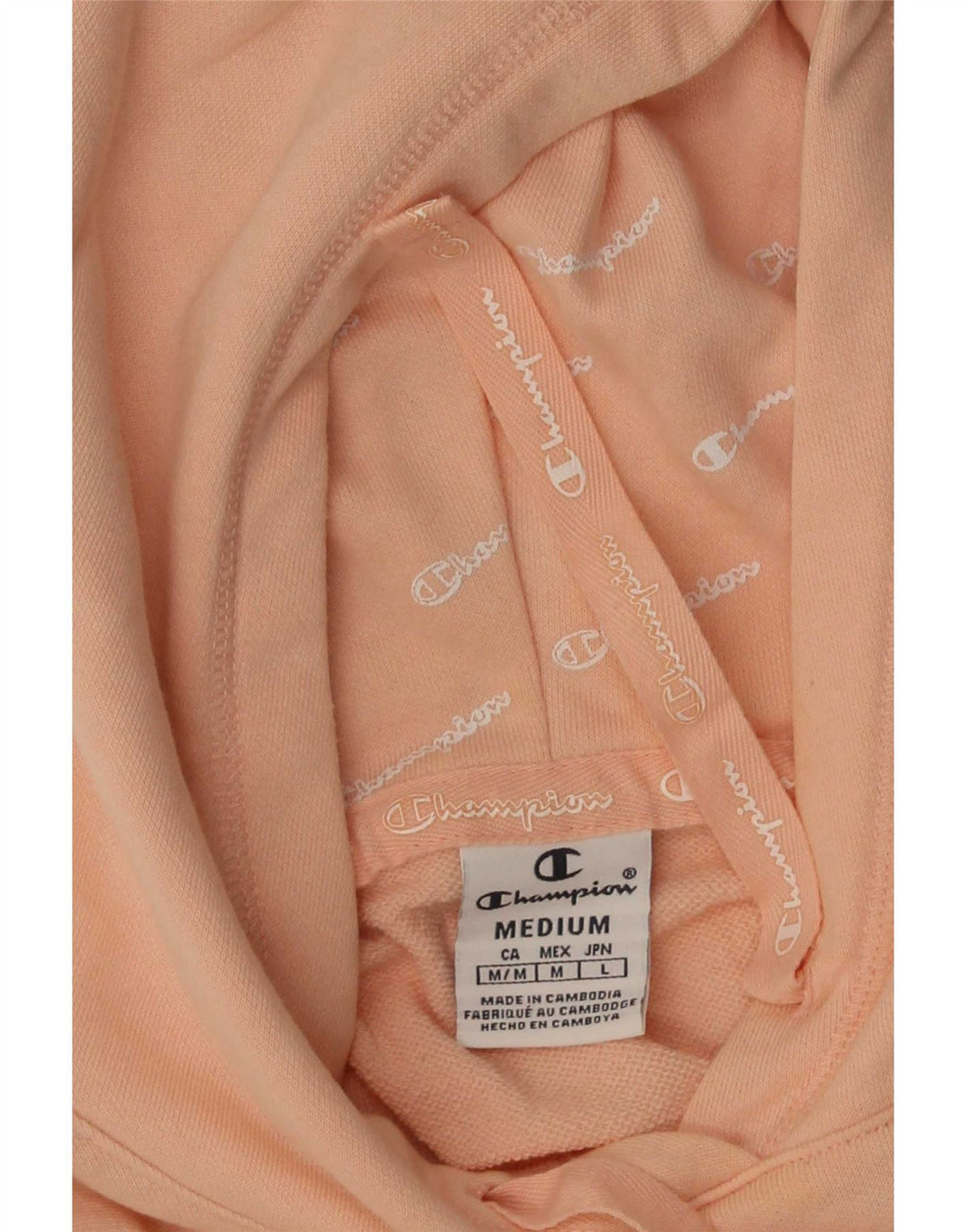Champion Sudadera con capucha para mujer UK 12 Medium Pink