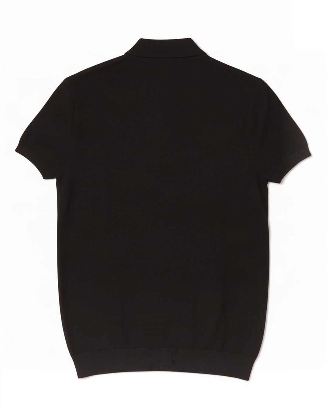 Zara Hombre Polo Mediano Viscosa Negro