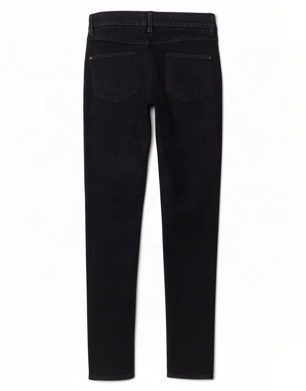 Marks & Spencer Womens Jegging Jeans UK 12 Medium W30 L28 Navy Blue Cotton