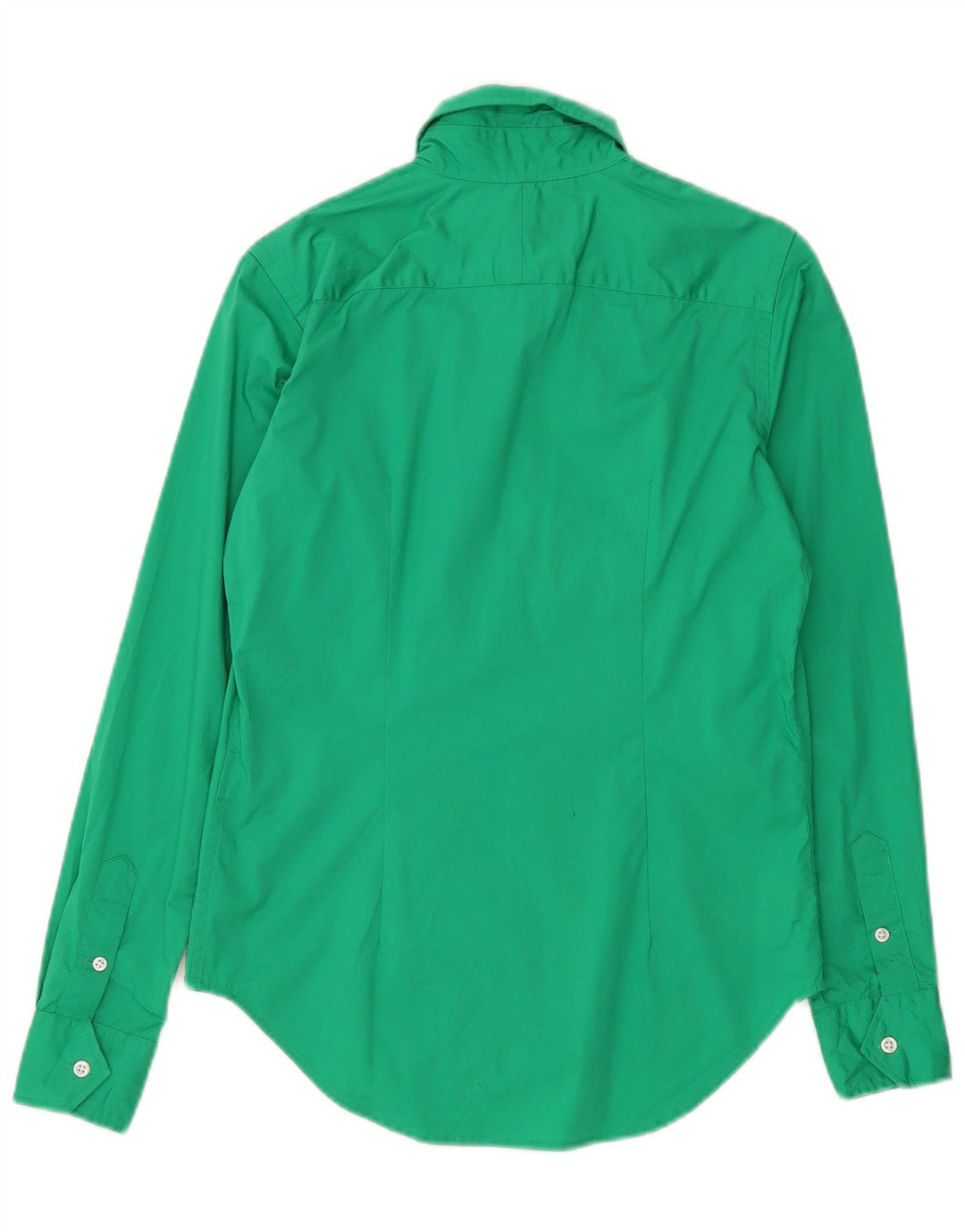 RALPH LAUREN Camisa para mujer US 4 Pequeño Algodón Verde