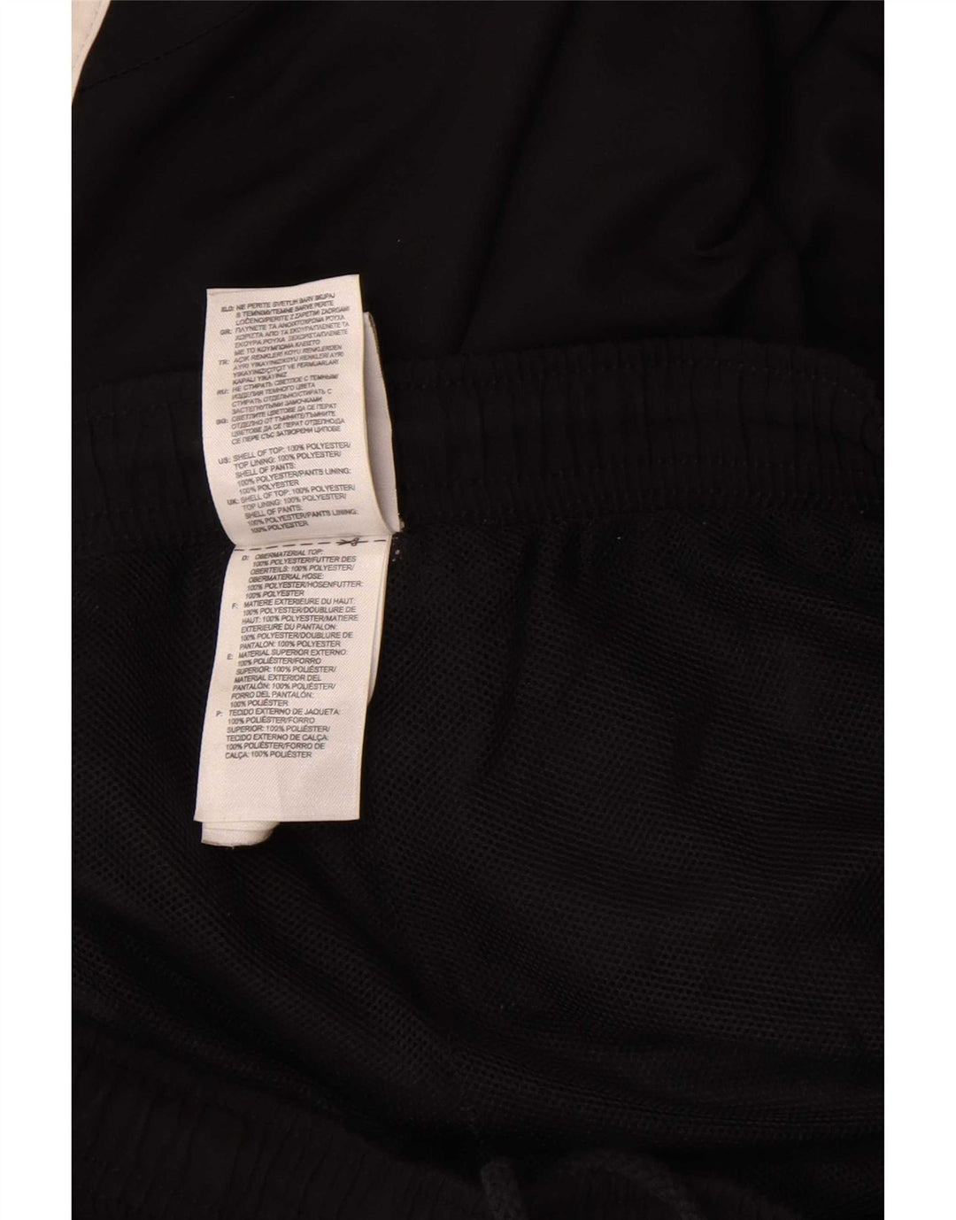 Adidas Pantalones de chándal para hombre Joggers UK 40/42 Medium Negro Poliéster