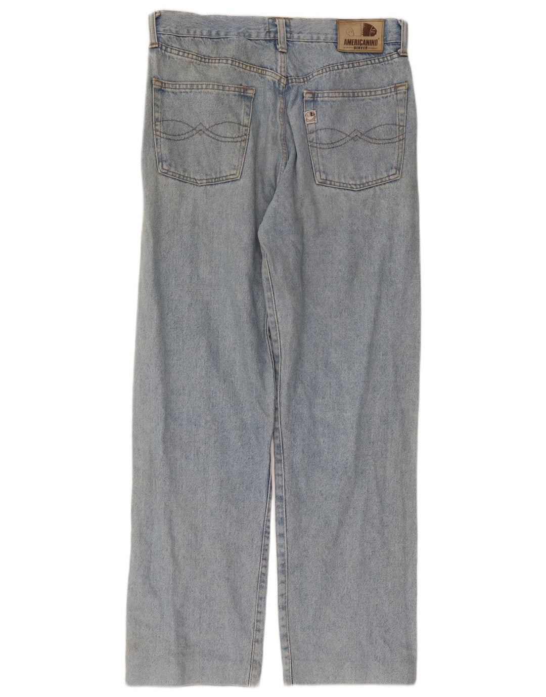 Americanino Hombre Denver Vaqueros Rectos W33 L29 Algodón Azul