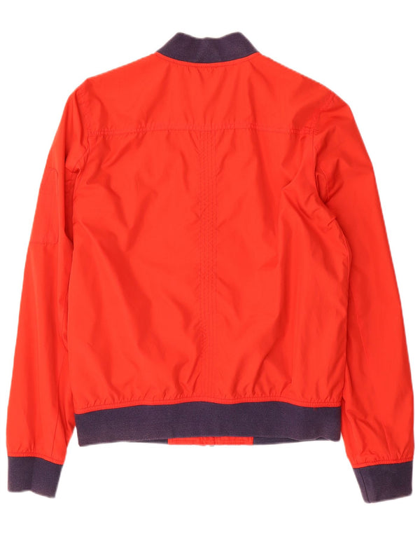 TOMMY HILFIGER Chaqueta bomber para hombre UK 36 Small Rojo Algodón