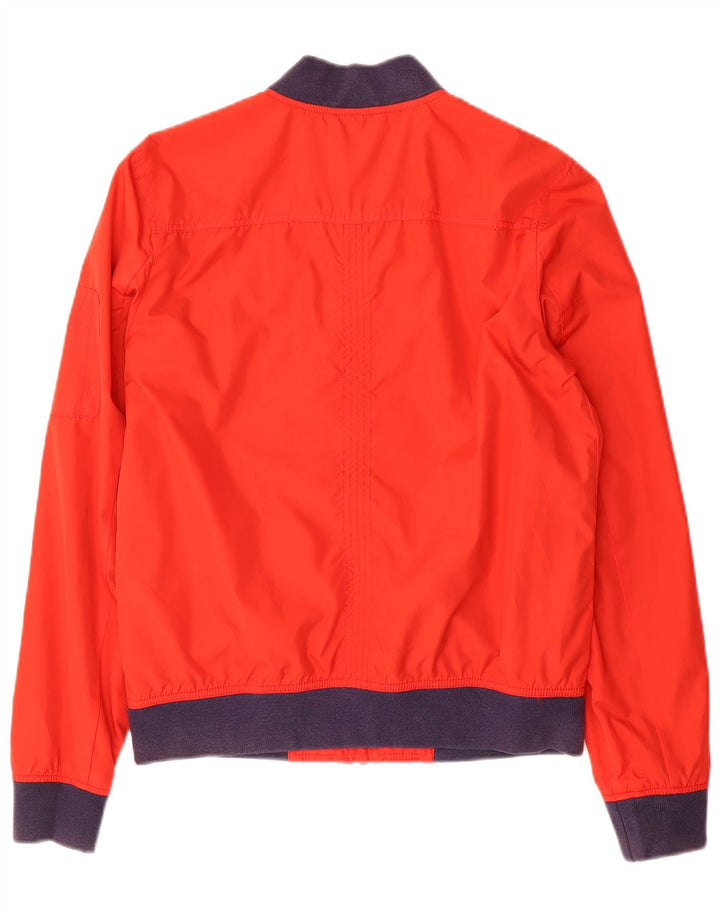 TOMMY HILFIGER Chaqueta bomber para hombre UK 36 Small Rojo Algodón