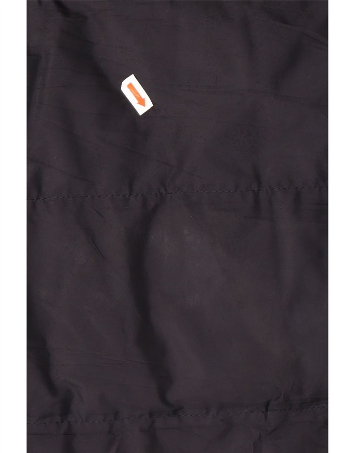 FAY Chaqueta acolchada con capucha para hombre UK 40 Large Poliéster azul marino