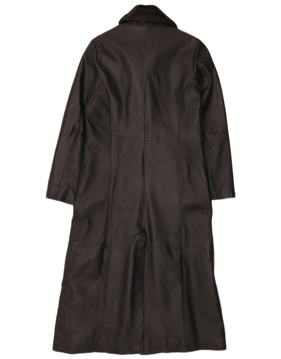 TCM Abrigo de cuero para mujer UK 42 Cuero negro mediano