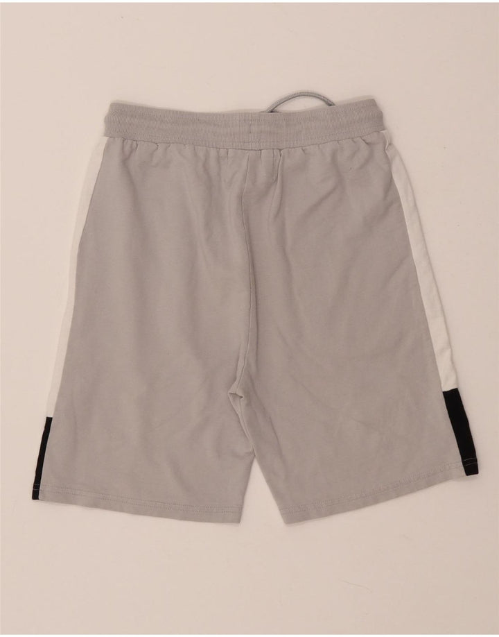FILA Pantalones cortos deportivos para niño 13-14 años Algodón gris color block