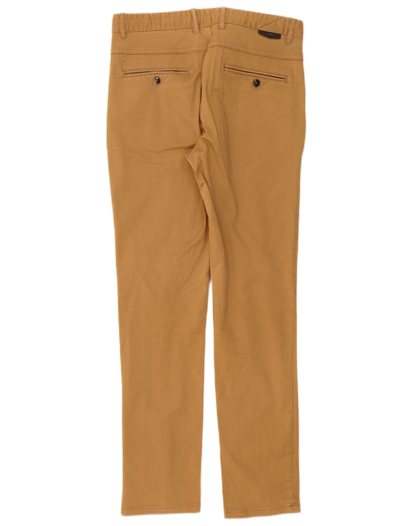 Zara Mens Slim Chino Pantalones EU 40 Medium W31 L31 Beige