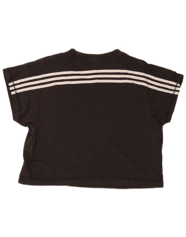 Adidas - Camiseta corta para mujer, talla 24/26, 2XL, color negro