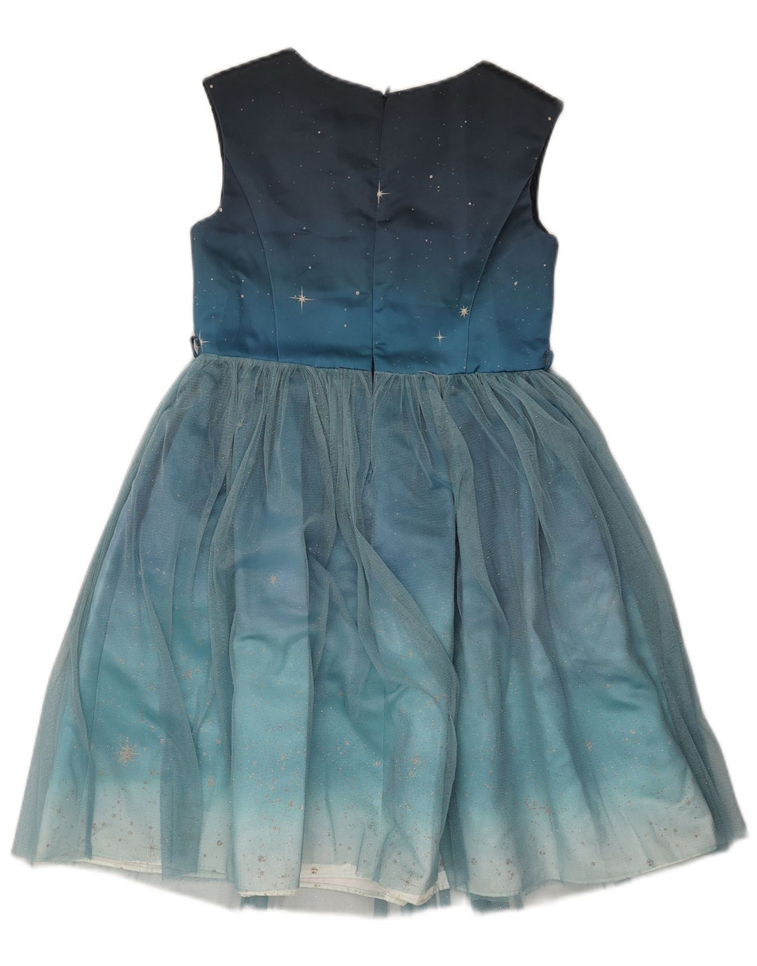 MONSOON Vestido Tutú Niña 10-11 Años Azul Moteado Poliéster