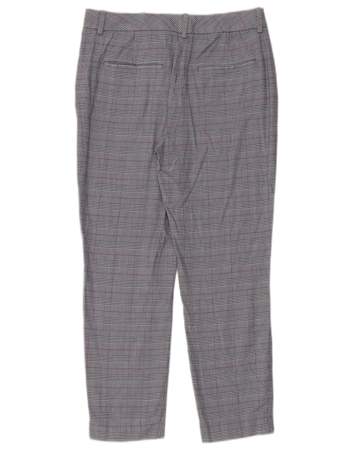 Massimo Dutti Pantalón Chino Mujer EU 38 Small W30 L26 Pata De Gallo Azul