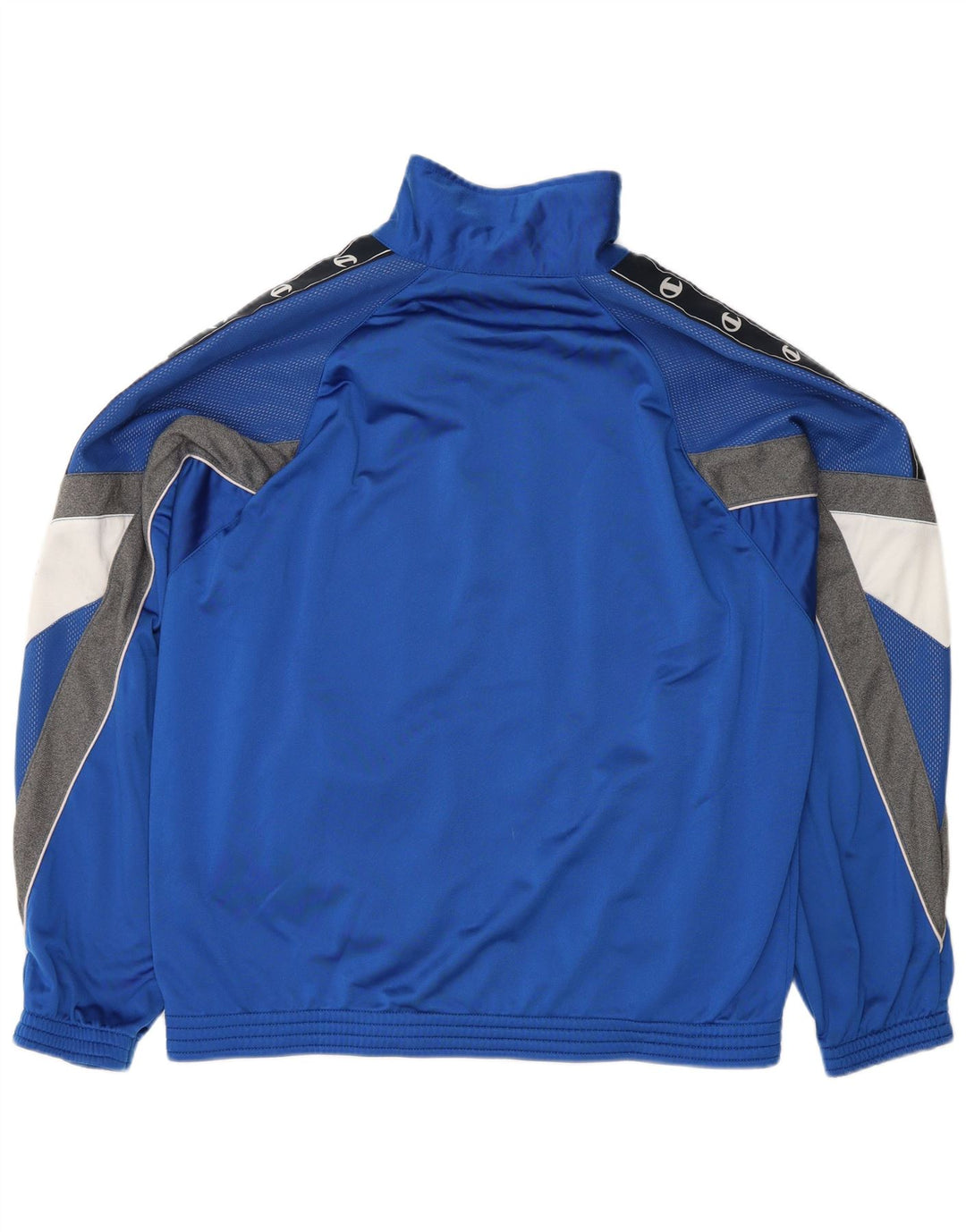 Champion Chaqueta De Chándal Con Gráfico Para Hombre Poliéster Con Bloques De Color Azul Grande