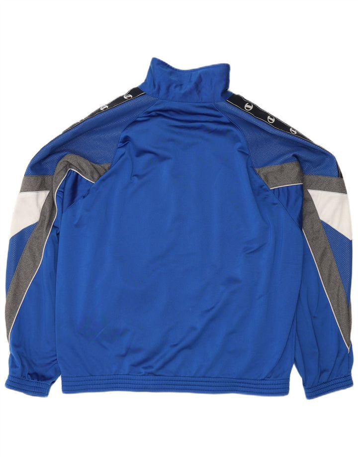 Champion Chaqueta De Chándal Con Gráfico Para Hombre Poliéster Con Bloques De Color Azul Grande