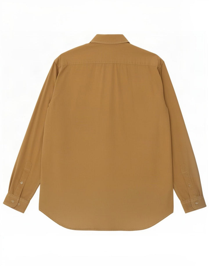 Camisa Marlboro Classics Hombre XL Algodón Beige