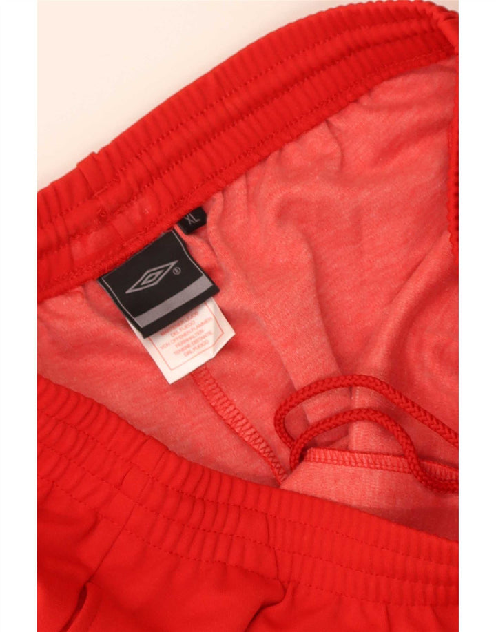 Umbro Pantalón Chándal Hombre Joggers XL Rojo Poliéster