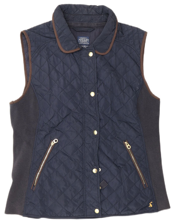 Chaleco acolchado para mujer Joules UK 46 Grande Poliéster azul marino
