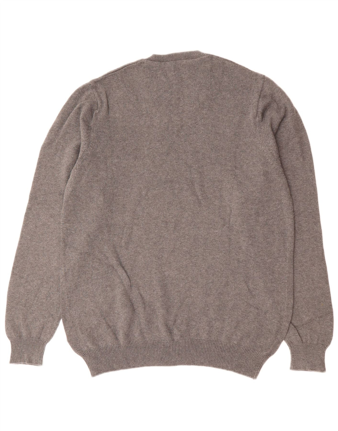 Marks & Spencer Jersey con Cuello en V Azul Harbor para Hombre Algodón Gris Medio