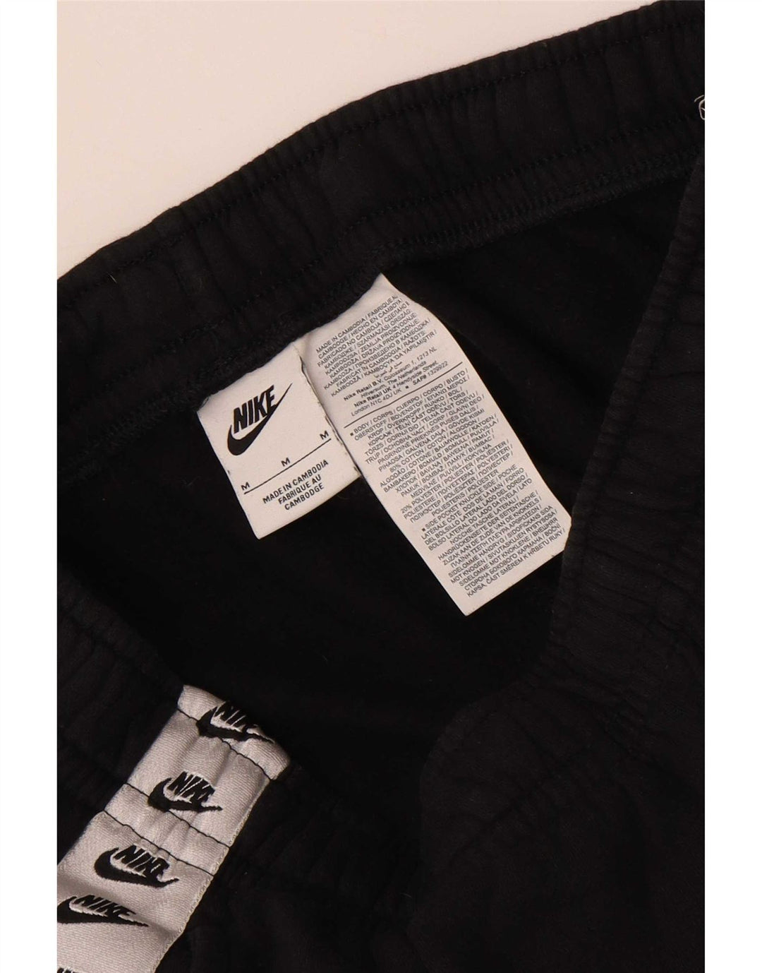 Nike Pantalones De Chándal Con Gráficos Joggers Medium Black Colorblock