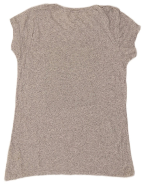 Lee Camiseta gráfica para mujer Top UK 42 Algodón gris medio