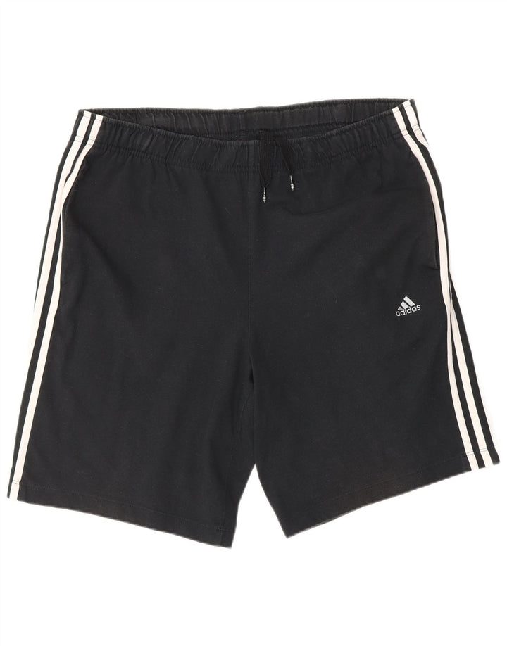 ADIDAS Mens Clima 365 pantalones cortos deportivos grande algodón negro