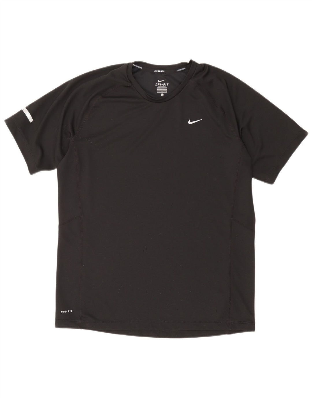 Nike - Camiseta Dri Fit para hombre, talla grande, poliéster negro