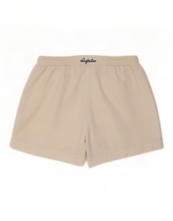 AUSTRALIAN L'ALPINA Pantalones cortos casuales para hombre IT 50 Large W32 Blanco