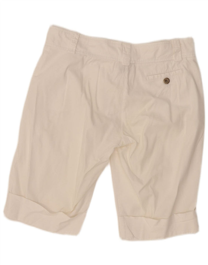LOTTO Pantalones cortos chinos para mujer W32 Grande Blanco