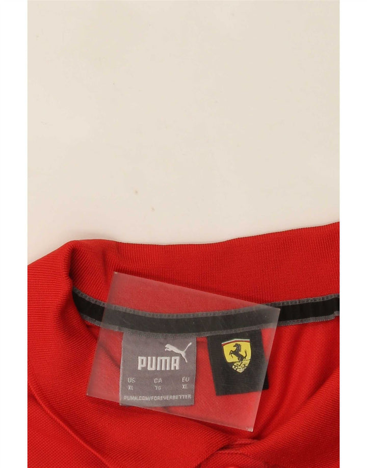 Polo Puma Hombre XL Rojo