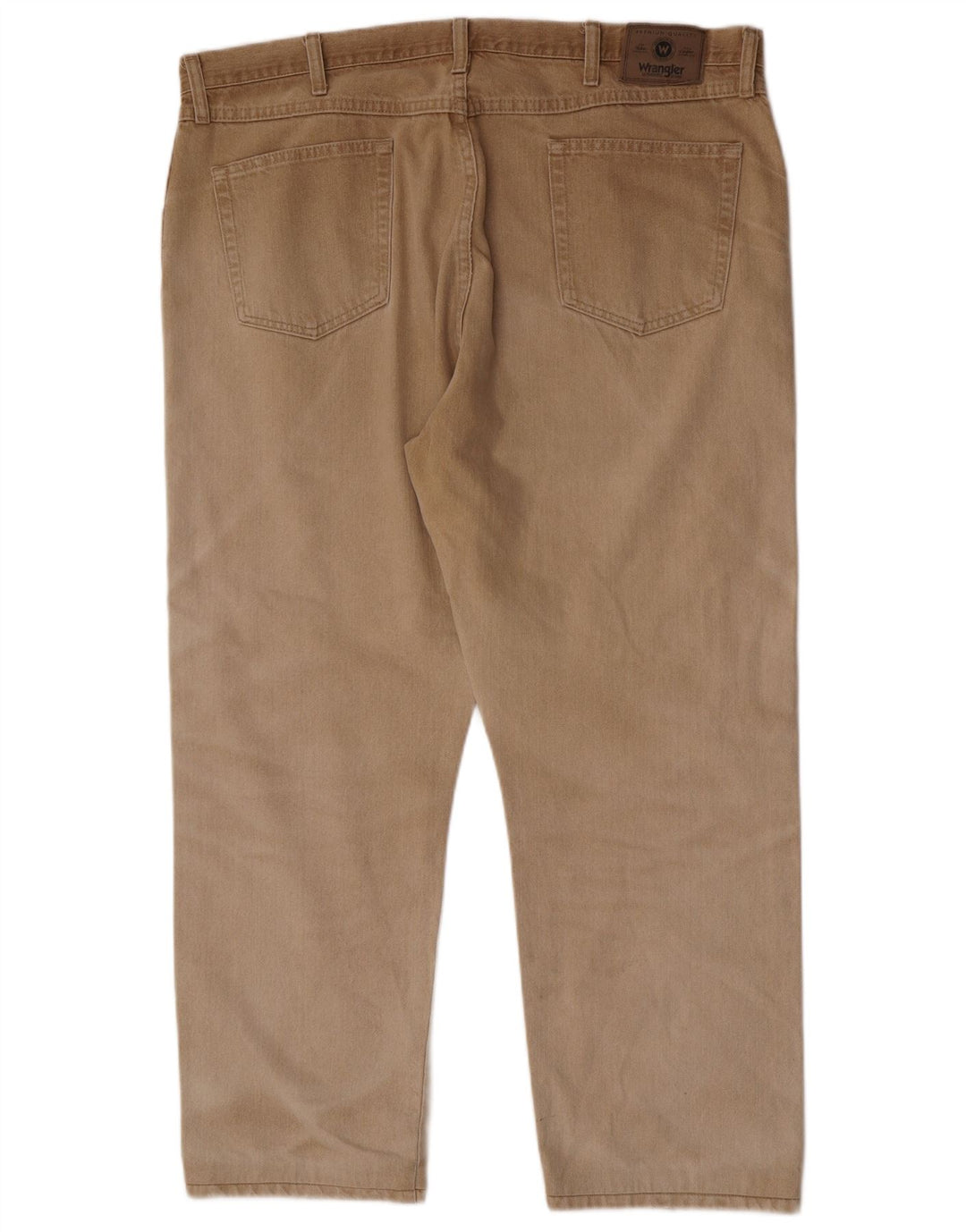 Vaqueros Wrangler Hombre Rectos W42 L30 Algodón Beige