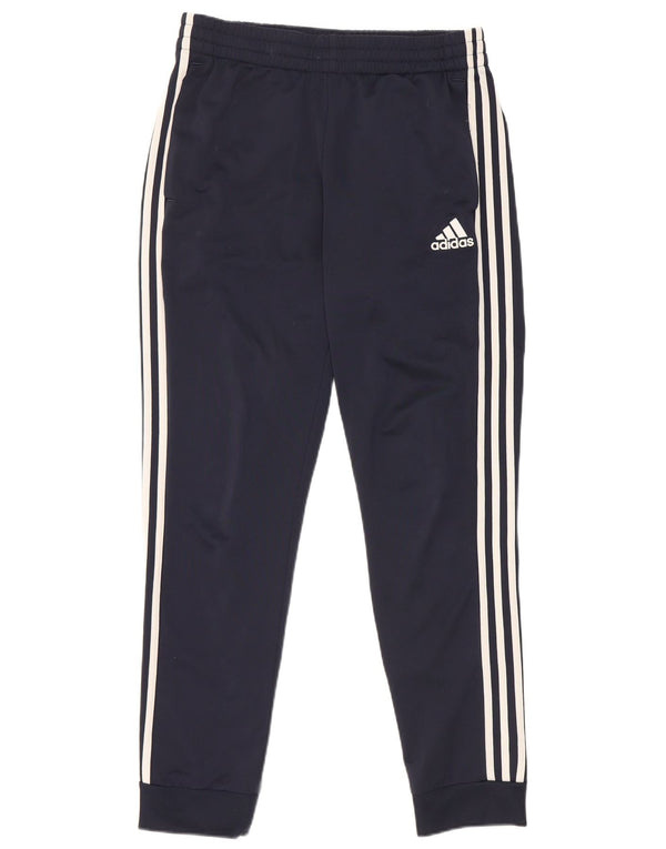 Adidas Pantalones de chándal para hombre Joggers UK 40/42 Medium Azul marino Poliéster