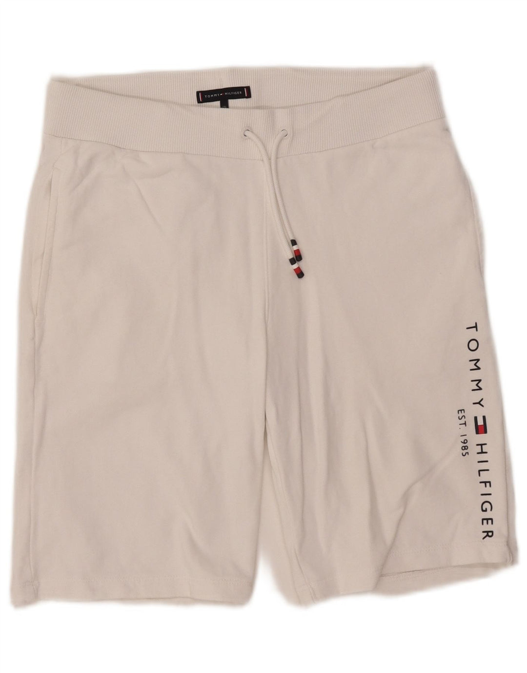 TOMMY HILFIGER Shorts deportivos gráficos para niña 15-16 años Algodón blanco