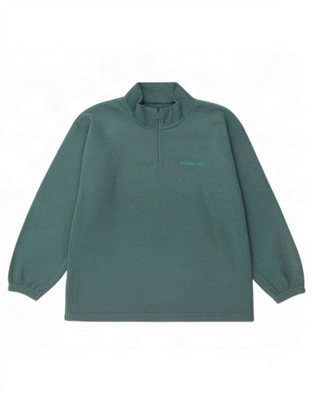 Invicta Jersey polar con cremallera y cuello para hombre 2XL Poliéster verde