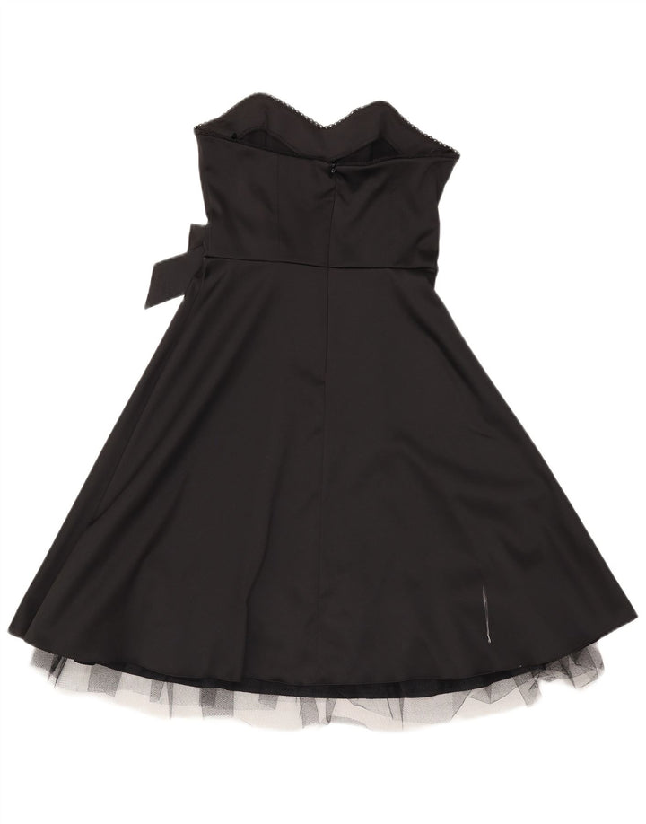 Vestido sin tirantes para mujer Bay UK 40 Small Poliéster negro