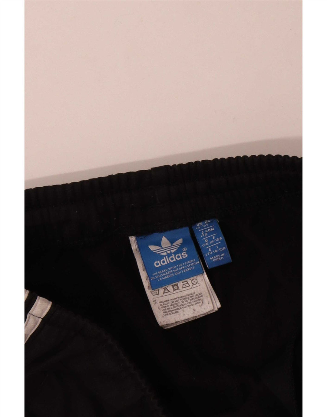 Adidas Pantalón Chándal Niño Joggers 14-15 Años Negro Poliéster