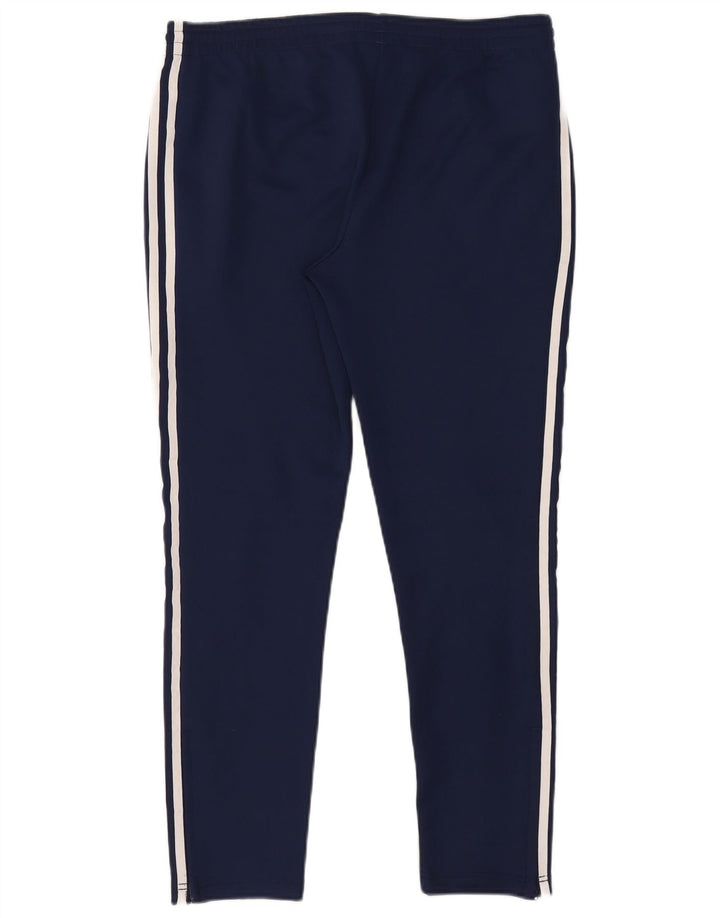 Adidas - Pantalones de chándal para mujer, talla 40, talla grande, poliéster, color azul marino