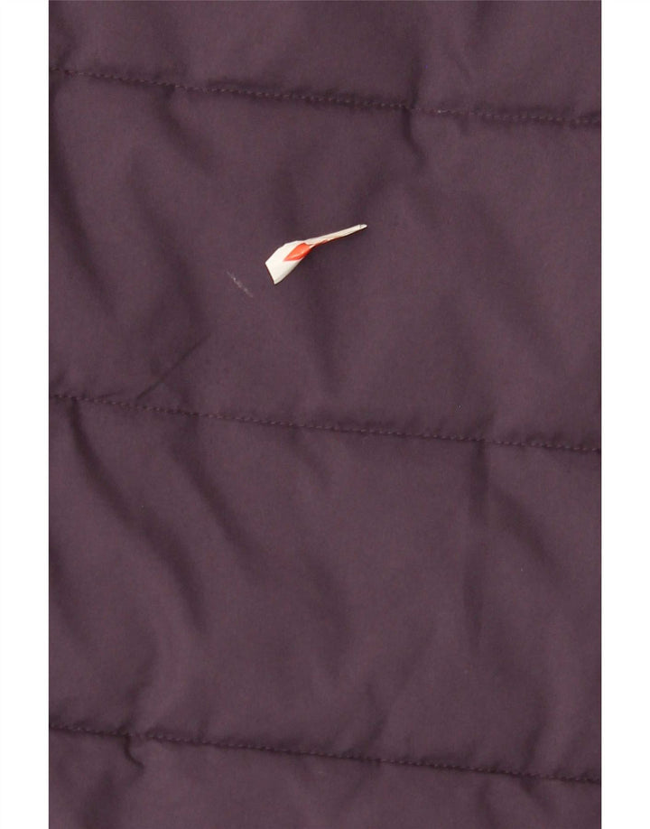Umbro Chaqueta acolchada gráfica para mujer UK 20 2XL Poliéster morado