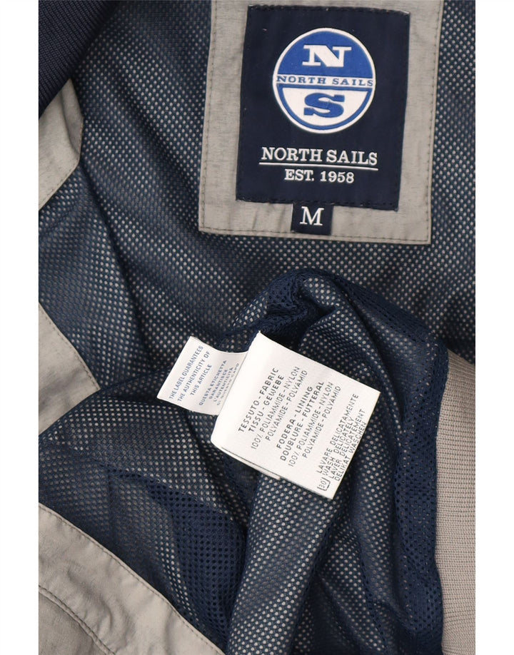 Chaqueta bomber para hombre North Sails UK 38 Nylon gris medio
