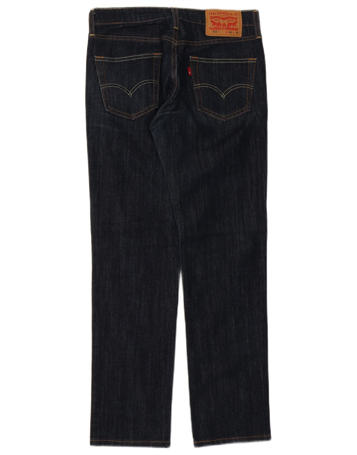 Levi's Hombre 511 Slim Jeans W30 L30 Algodón Azul Marino