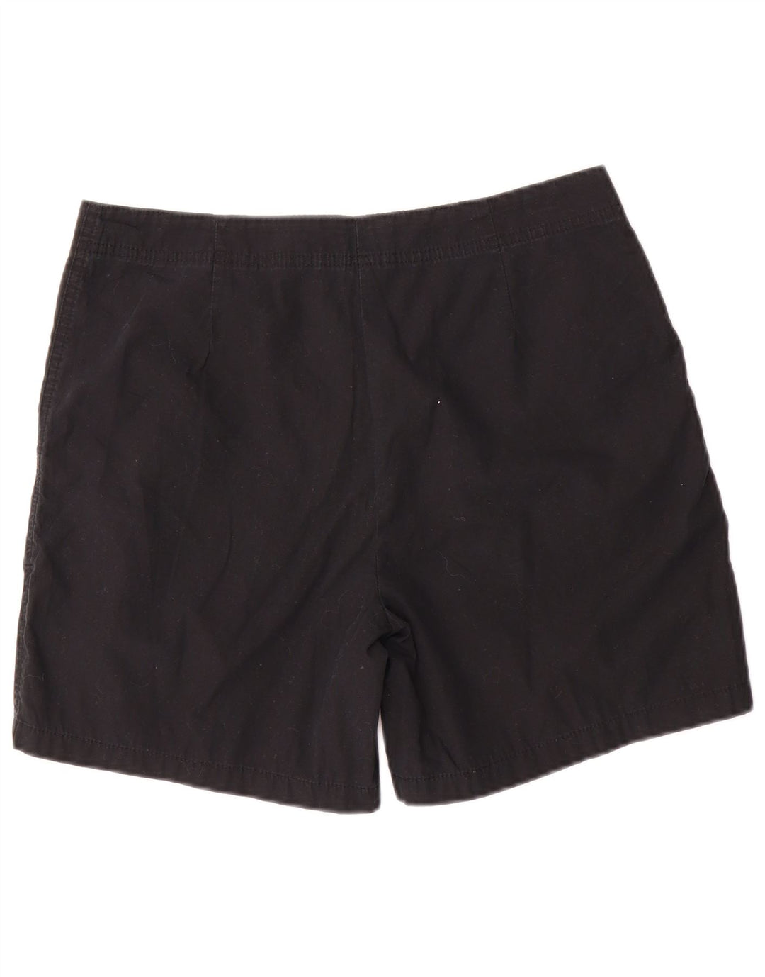 Marks & Spencer Pantalones cortos casuales para mujer UK 12 Medium W30 Algodón negro