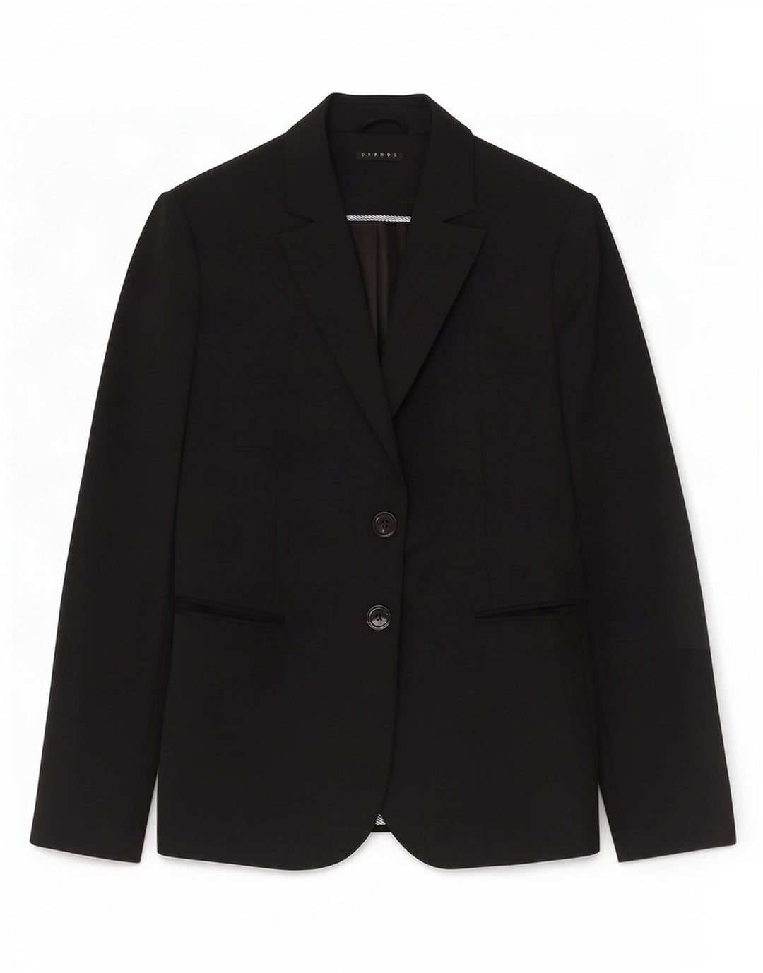 Sisley Chaqueta Blazer de 2 Botones para Mujer UK 42 Medium Black