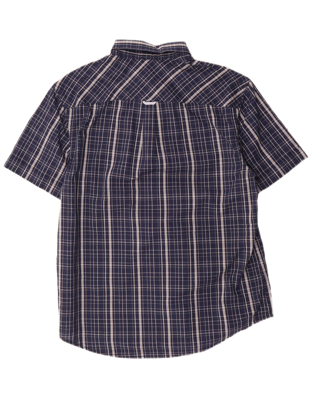 Penguin Camisa de manga corta Heritage Slim Fit para hombre, talla grande, azul marino