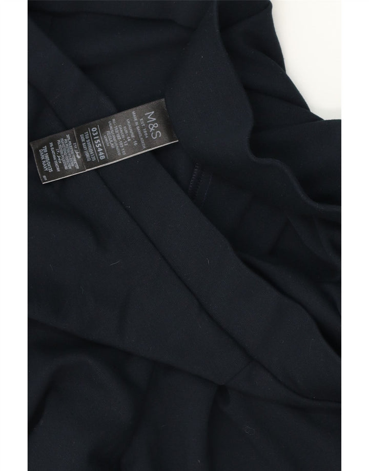 Marks & Spencer Leggings para mujer UKL 16 Large Viscosa azul marino