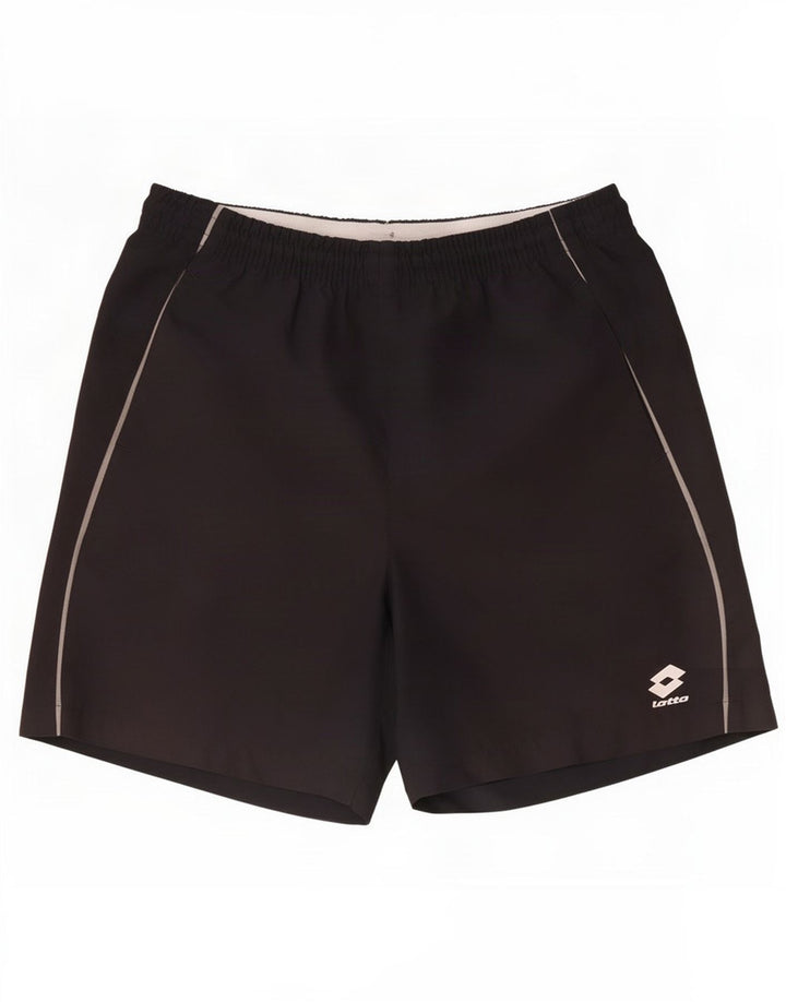 Lotto Pantalones Cortos Deportivos Hombre Poliéster Azul Marino Mediano