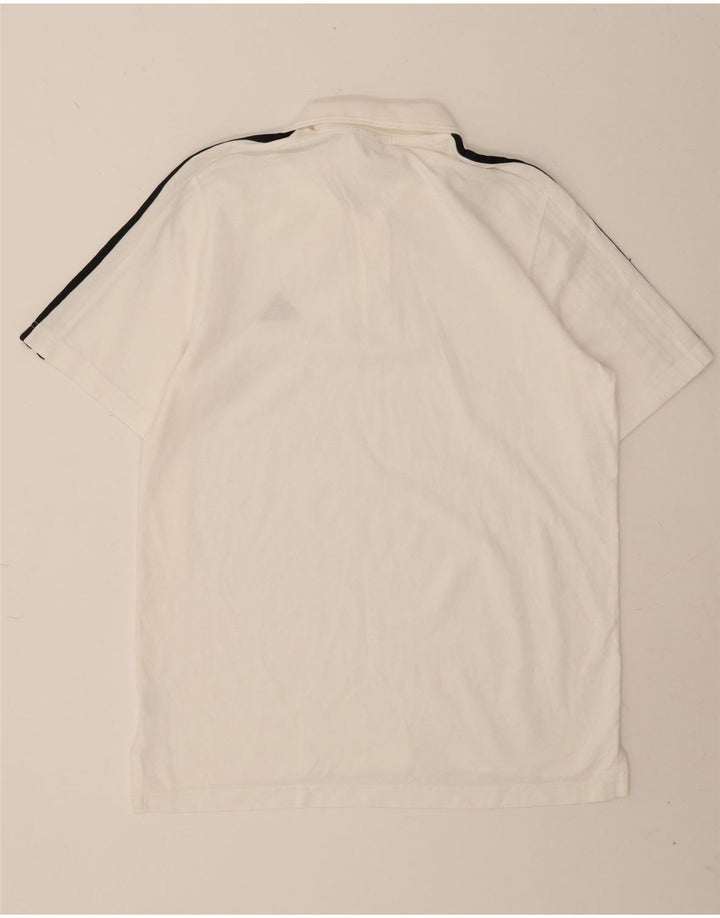 Polo Adidas Hombre Grande Blanco