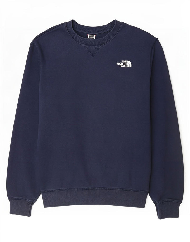 The North Face Hombre Sudadera Jumper Grande Azul Marino Algodón