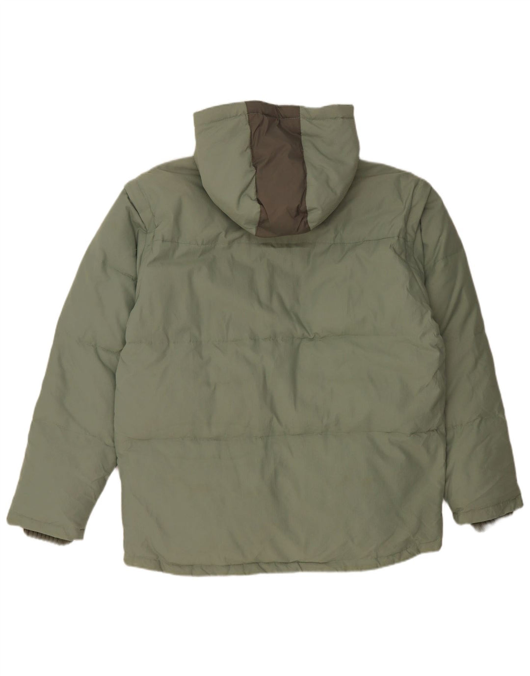 Fila Chaqueta acolchada con capucha para hombre UK 40 Large Poliamida verde